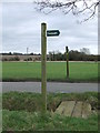 Footpath Crossing in IP13 7PA
