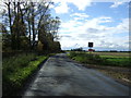 Stowe Road leaving Langtoft in PE6 9RH