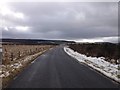 Minor road near Gartly Moor in AB54 6AH