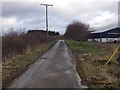 Minor road at Logie Durno in AB51 5EL