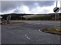 Road junction at Colpy in AB52 6XA