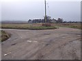 Road junction near Rhynie Farm in IV20 1TP
