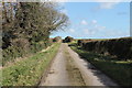 Farm track off Field Dalling Road in NR25 7AS