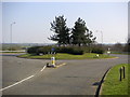 A422 Buckingham roundabout in MK18 7BG