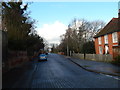 Old Norwich Road at Whitton Church Lane junction (looking towards Claydon) in IP1 6BF