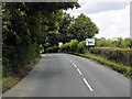 B1071 near Upsher Green in Great Waldingfield