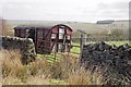 Old railway goods wagon near Rowley Wood in NE47 0HT