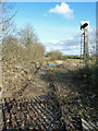 Oxford - Cambridge line, mothballed section in MK18 2QF