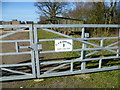 Entrance to Sheep Lane Farm in Pidley