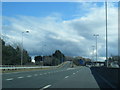 M53 southbound at Junction 8 in CH66 1UN