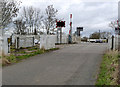 Marston Level Crossing in Marston on Dove