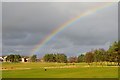 Rainbow from Lanark Golf Course in ML11 7TG