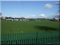 School playing fields in CH48 6HD