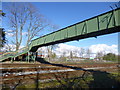 Totton, railway footbridge in SO40 3QH