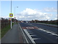 Saughall Massie Road (B5192) in CH46 5NJ