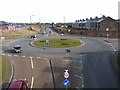 Roundabout on the Consett By-pass in DH8 7LN