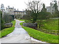 The house at Rotherfield Park seen across bridge in GU34 3QE