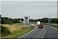 Westbound A14, Cambridge Bypass in CB4 2QL