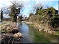 River Lambourn, Bockhampton Rd. (upstream) in RG17 7LN
