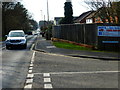 Looking west along Aldershot Road from Coxmoor Close in GU52 6AZ