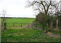 Public footpath off Hambridge Way in SG5 3EY