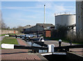 Lock and Industrial Landscape, Stourbridge Canal in DY5 3TG