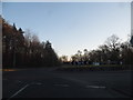 Roundabout on Winkfield Road, Cranbourne in SL4 4QZ