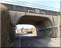 East side of High Street railway bridge, Dilton Marsh in BA13 3FQ