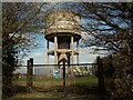 Water Tower, viewed from Cornells Lane in CB11 3SF