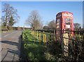Telephone box, Rushford in PL19 8RR