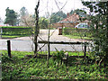 Disused stile beside Taverham Lane in NR8 5AW