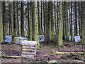 Paintball site near Meikle Mosside in KA3 6AY