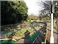 Crazy Golf in Poole Park in BH14 8AQ