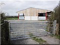 Newly built cattle shed, Tarnock in BS26 2SG
