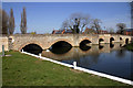 Nine Arch Bridge and mooring area, Thrapston in NN14 4FE