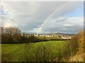 Rainbow over Carnforth in LA5 9AJ