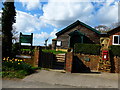 Village Hall and postbox in Ewshot in GU52 8TG