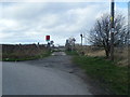 Level crossing from Carr Lane in CH46 6JJ