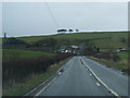 A54 nears Cleulow Cross in SK11 0QL