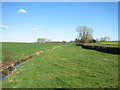 Fields and footpath by Hollow Bridge in St. Margaret, South Elmham