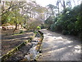 Branksome Chine Gardens, path in BH13 7BD