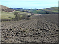 Ploughed field by New Headshaw in TD7 4NY
