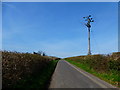 Electricity pole on Snode Hill in GU34 4AB