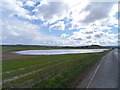 Flooded fields near North Stoke in OX10 6BB