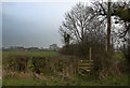 The footpath to Cow Hill Farm in PR2 5SH