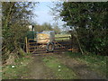 Field entrance off Yelvertoft Road in NN6 7TR