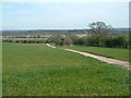 Looking back along the footpath to Maxstoke in B46 3EF