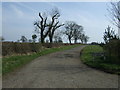 Track to Great Poultney Farm in LE17 4LD