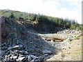 Roadstone quarry, Loch Ard Forest in FK8 3TR
