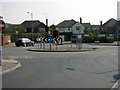 Roundabout at the A6 / Grasmere Rd in LU2 7AJ